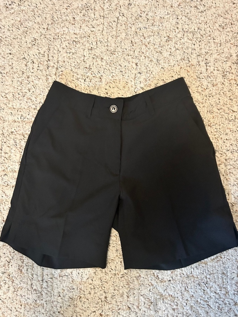 Daily Sports Magic Pull-On Golf Shorts Black High Stretch Size 32 / US 2